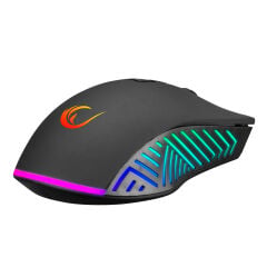 RAMPAGE SMX-G68 SPEAR V2 FULL RGB 12800 DPI Siyah 7D Makrolu Gaming Mouse