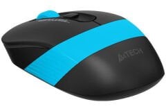 A4 TECH FG10 Siyah-Mavi Optik Nano Kablosuz Mouse-2000 DPI FG10-MAVI
