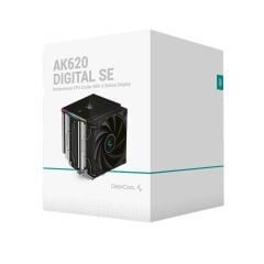 DEEPCOOL AK620-DIGITAL-SE 2x120mm Kule Tipi Siyah İşlemci Soğutucu