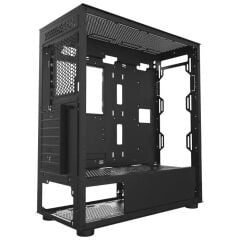 VENTO VG12AL FSP 750W 80+ Bronz Gen5 4x120mm RGB Fan Temperli Cam USB 3.0 Mesh E-ATX Mid-Tower Kasa