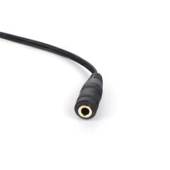 DARK 2x3.5mm STEREO ERKEK - 3.5mm STEREO DİŞİ Y KABLO DK-CB-AUC02