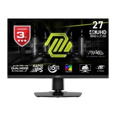 MSI MAG 272URDF E16 27 4K 160Hz FHD 320Hz 0.5ms HDR400 Pivot Rapid IPS Monitör