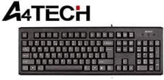 A4 TECH USB,Q TURKCE,Standart Klavye,Siyah KM-720U