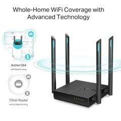 TP-LINK Archer C64 AC1200 Dual Band Wi-Fi Router