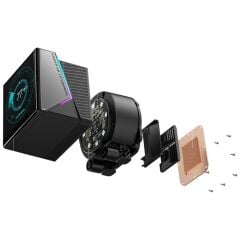 TCOMAS Angl 360mm AM5/LGA1851 Uyumlu Siyah Sıvı Soğutucu ANGLN2BK36DWW