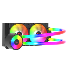 RAMPAGE ICEBLADE C6 Siyah Ledli Tüplü 240mm Sıvı Soğutucu AM5-1851