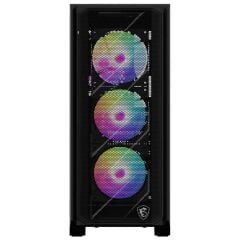 MSI MAG FORGE 141A B75 Black 750W 80+ Bronze 4xRGB Fan USB 3.2 Mid-Tower Kasa