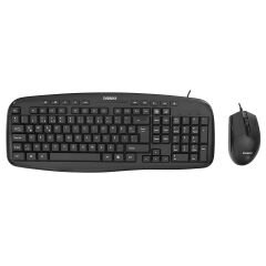 EVEREST UN-795 Siyah Usb Q Multimedia Klavye Mouse Set