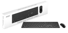 MSI FORGE K210 Wireless Combo Türkçe Kablosuz Klavye Mouse Set