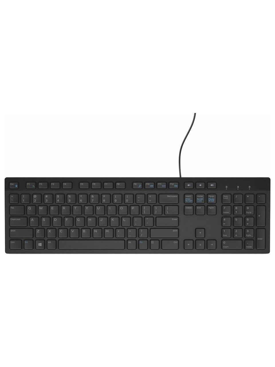 DELL KB216 Kablolu Q Trk Klavye Siyah 580-ADHQ
