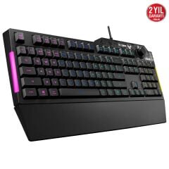 ASUS TUF Gaming K1 RGB Mekanik Hisli Kablolu Gaming Klavye