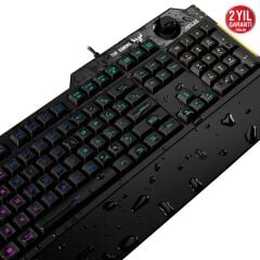 ASUS TUF Gaming K1 RGB Mekanik Hisli Kablolu Gaming Klavye