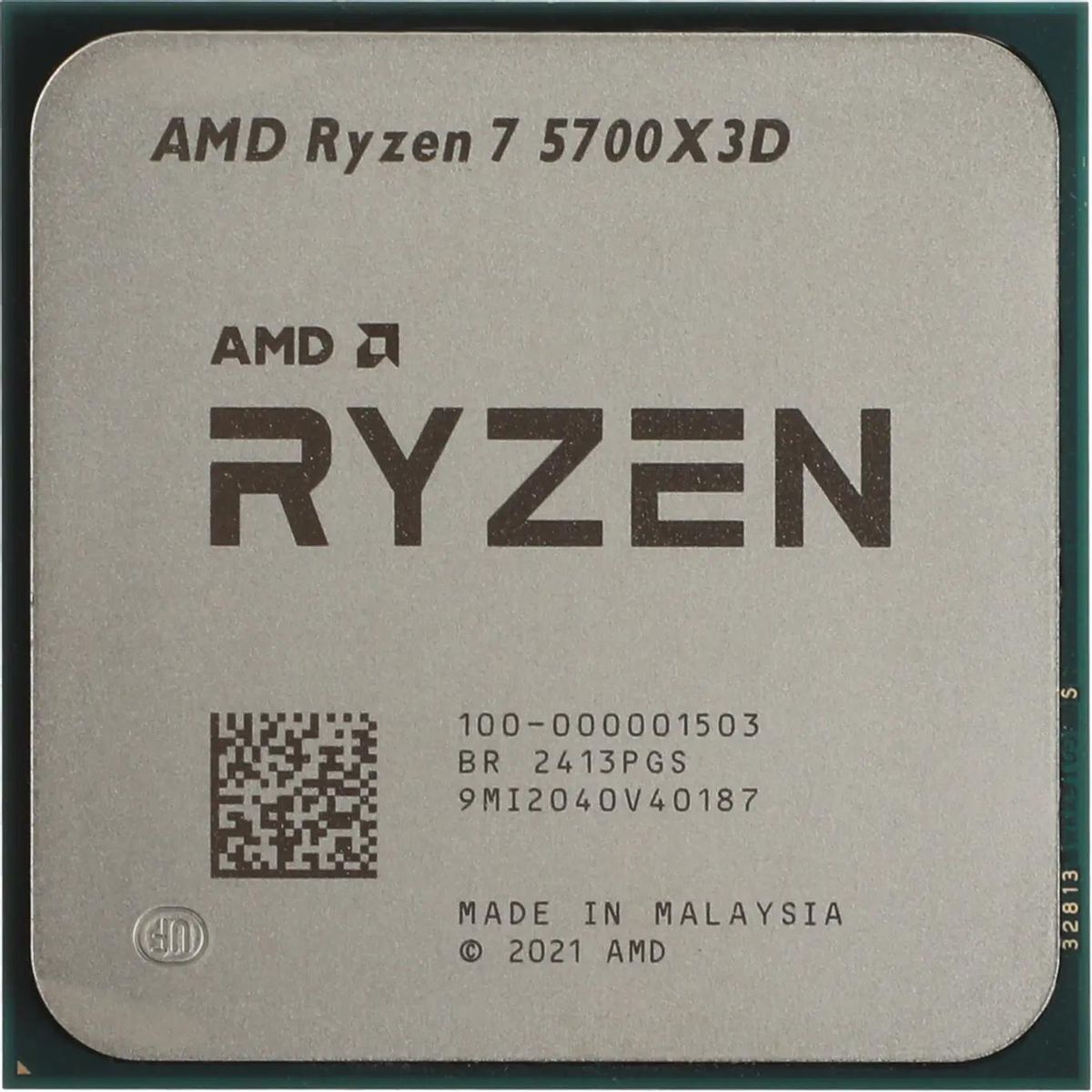 Amd Ryzen 7 5700X3D AM4Pin 105W 3 GHz 96 MB Cache Fansız İşlemci