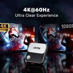 UNITEK 4K 60Hz Kablosuz Görüntü Aktarım Cihazı - iOS, MacOS,Android,Windows