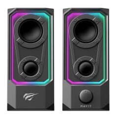 HAVIT Gamenote SK219 RGB Oyuncu Kablolu Bluetooth Hoparlör - Çift Modlu