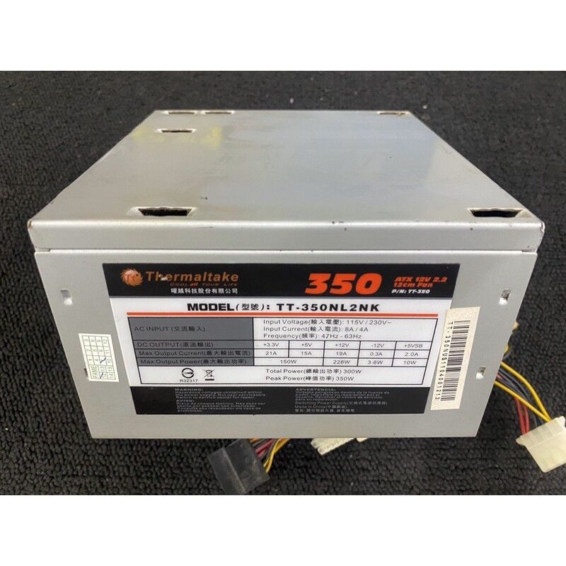 Thermaltake TT-350NL2NK 350 W Power Supply