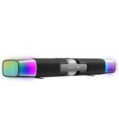 HAVIT Gamenote SK222 RGB Oyuncu Kablolu Bluetooth Soundbar Hoparlör - Çift Modlu