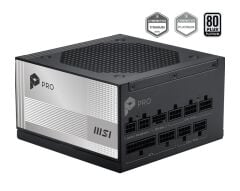 MSI PRO A850PL PCIE5 850W 80+ Platinum Full Modüler Power Supply