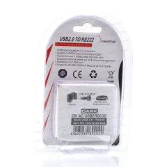 DARK USB 2.0 Uyumlu RS232 Seri Port Dönüştürücü Soket DK-AC-USB2RS232