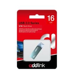 ADDLINK 16GB USB 2.0 U10 20MBs-10MBs Flash Drive Mavi AD16GBU10B2