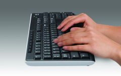 LOGITECH K270 Q TR Kablosuz Multimedya Siyah Klavye 920-003761