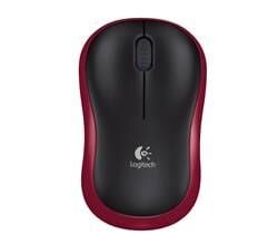 LOGITECH M185 KABLOSUZ KIRMIZI MOUSE 910-002237