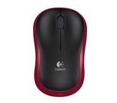 LOGITECH M185 KABLOSUZ KIRMIZI MOUSE 910-002237
