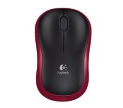 LOGITECH M185 KABLOSUZ KIRMIZI MOUSE 910-002237