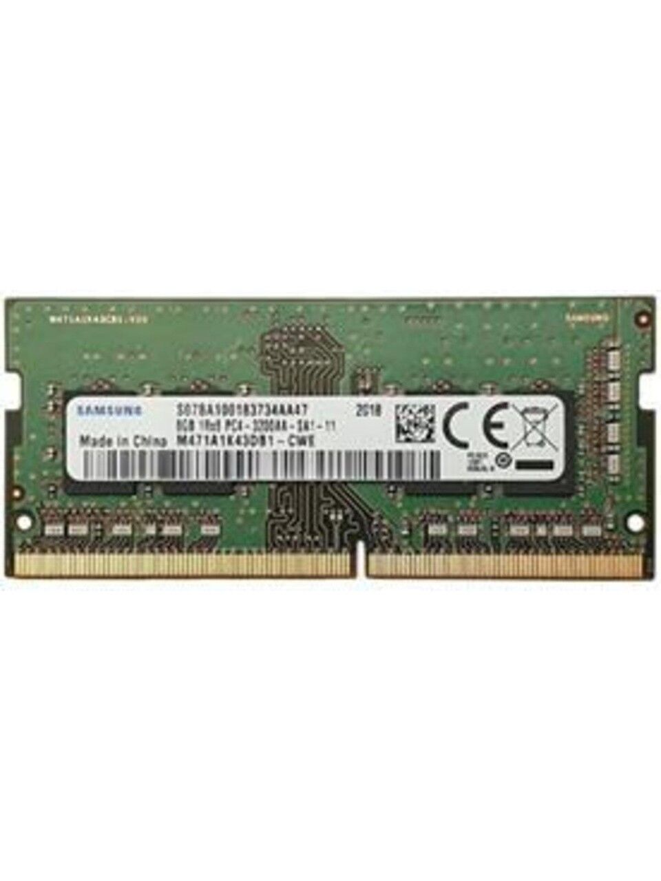 Samsung 8 GB 3200 MHz SODIMM M471A1 DDR4 Notebook Ram