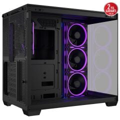 ASUS A32 PLUS TG ARGB Siyah USB 3.2 ATX Mid-Tower Kasa 90DC00S0-B19000