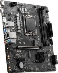 MSI PRO H610M-G DDR4 SOKET 1700 DDR4 3200(OC) PCI-E GEN 4 M.2 USB3.2 1X 1G LAN MATX