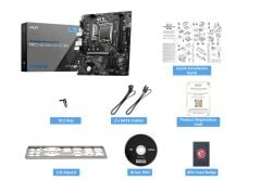 MSI PRO H610M-G DDR4 SOKET 1700 DDR4 3200(OC) PCI-E GEN 4 M.2 USB3.2 1X 1G LAN MATX
