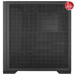 ASUS TUF Gaming GT302 TG ARGB Temperli Cam USB 3.2 Siyah E-ATX Mid-Tower Kasa