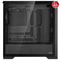 ASUS TUF Gaming GT302 TG ARGB Temperli Cam USB 3.2 Siyah E-ATX Mid-Tower Kasa