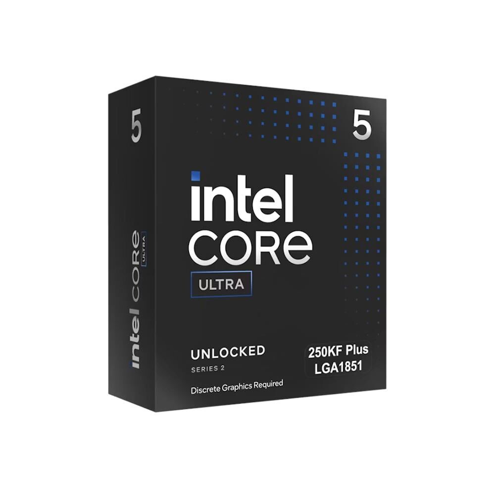INTEL Core Ultra 5 Processor 250KF Plus Arrow Lake 3.3 GHz 18 Çekirdek 30MB L2 Önbellek Soket 1851 İşlemci BOX