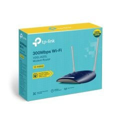 TP-LINK TD-W9960 300 Mbps N KABLOSUZ 4 PORT 2x5dBi FİBER DESTEKLİ VDSL/ADSL MODEM ROUTER