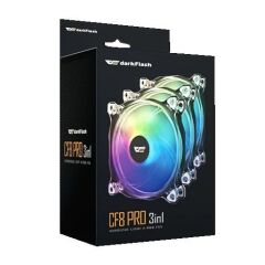 DF CF8 PRO 3in1 A-RGB Kasa Fanı