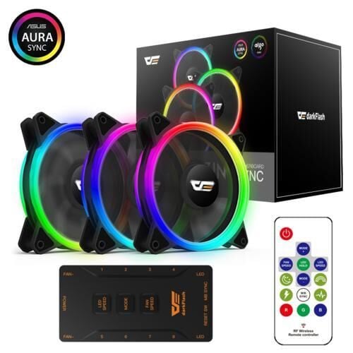 DF DR12 Pro 3in1 Kasa Fanı