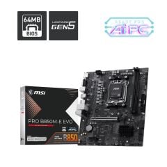MSI PRO B850M-E EVO DDR5 AMD AM5 Soket DDR5 8200+(OC)MHz mATX Anakart