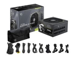 MSI MAG A1200PLS PCIE5 Siyah 1200W 80+ Platinum Full Modüler Power Supply