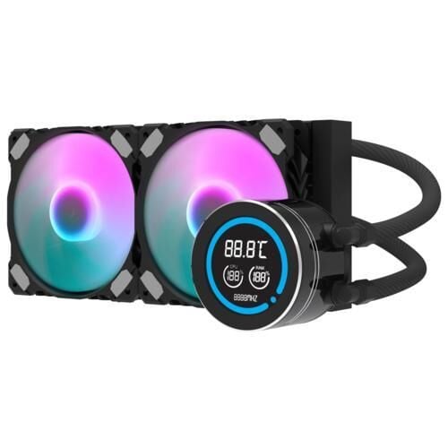 AIGO DN240D ARGB 240mm Siyah Sıvı Soğutma 1700 - AM5 1851