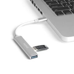 DARK Connect Master X4 USB-C to 3 Port USB2.0, 1 Port USB3.0 HUB DK-AC-USB310C