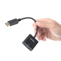 DARK Display Port - VGA(Analog) Aktif Dönüştürücü DK-HD-ADPXVGA
