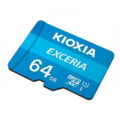 KIOXIA 64GB EXCERIA MicroSD C10 U1 UHS1 R100 Hafıza kartı LMEX1L064GG2