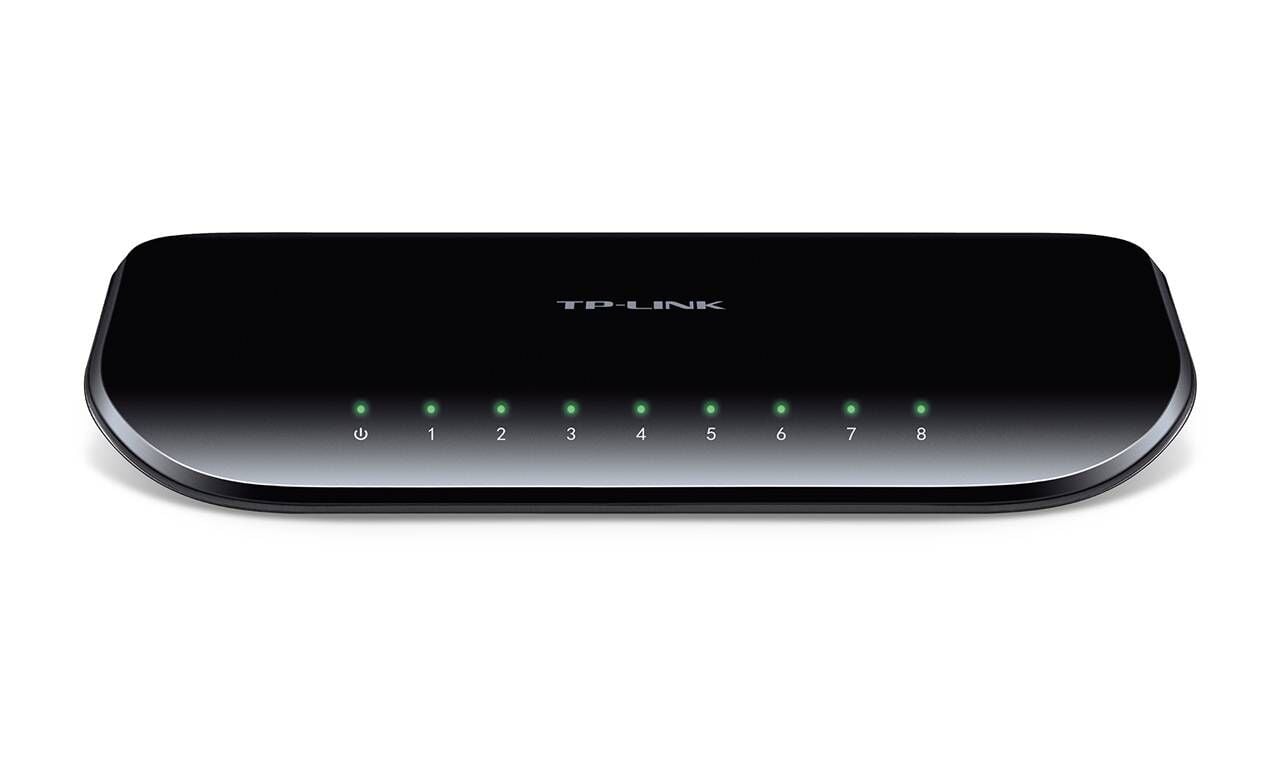 TP-LINK TL-SG1008D 8 PORT GIGABIT MASAÜSTÜ SWITCH (PLASTİK KASA)