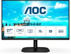 AOC 27 27B2QAM LED MM Monitör 4ms Siyah 75Hz, DP, HDMI, VGA