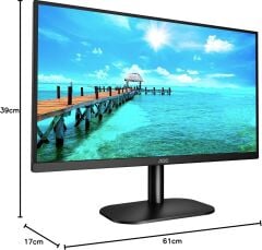 AOC 27 27B2QAM LED MM Monitör 4ms Siyah 75Hz, DP, HDMI, VGA