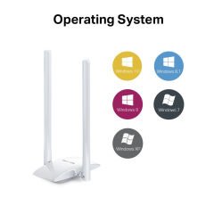 TP-LINK MERCUSYS MW300UH 300MBPS HIGH GAIN WIRELESS USB ADAPTER MICRO USB 2.0 2 EXTERNAL ANTENNAS