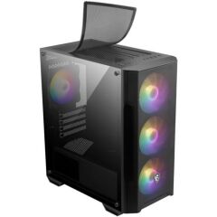 MSI MAG FORGE M100A Akrilik Yan Panel RGB Micro Atx Oyuncu Kasa PSU YOK