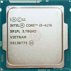 Intel Core i3 4170 Soket 1150 3.7GHz 3MB Önbellek 22nm İşlemci